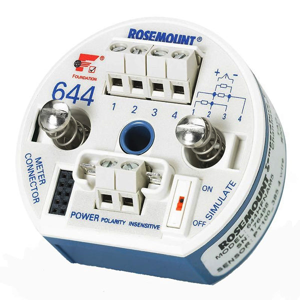 644HAK1J6M5Q4 | Rosemount 644 Temperature Transmitter