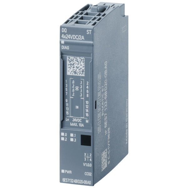 6ES7132-6BD20-0BA0 | Siemens SIMATIC ET 200SP Digital Output Module