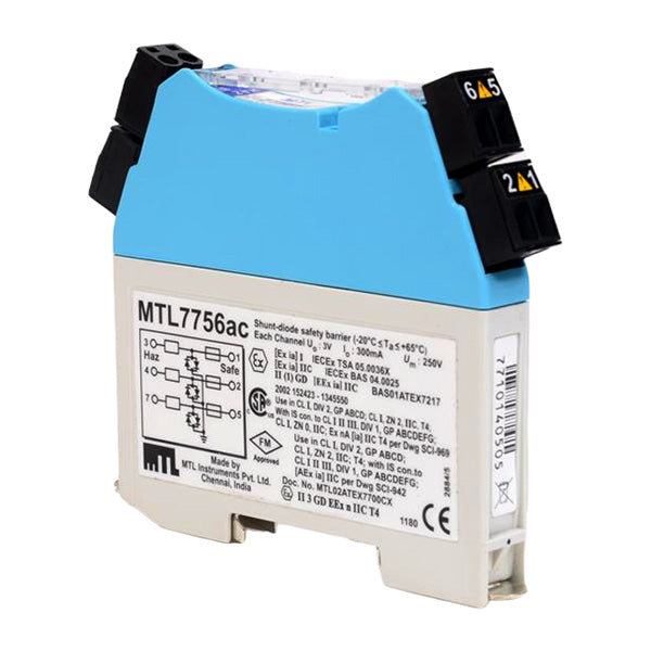 MTL7756ac | MTL 3 Channel Barrier with RTD